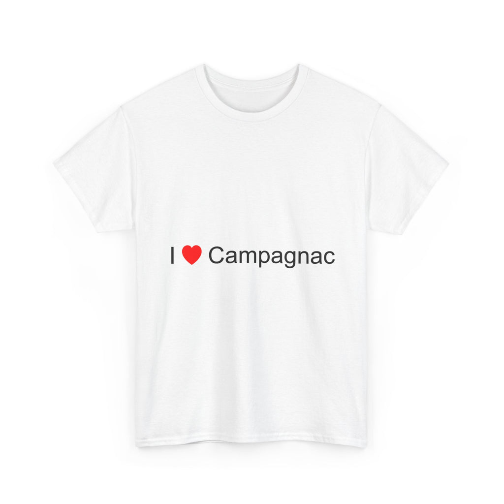 T-shirt I love Campagnac