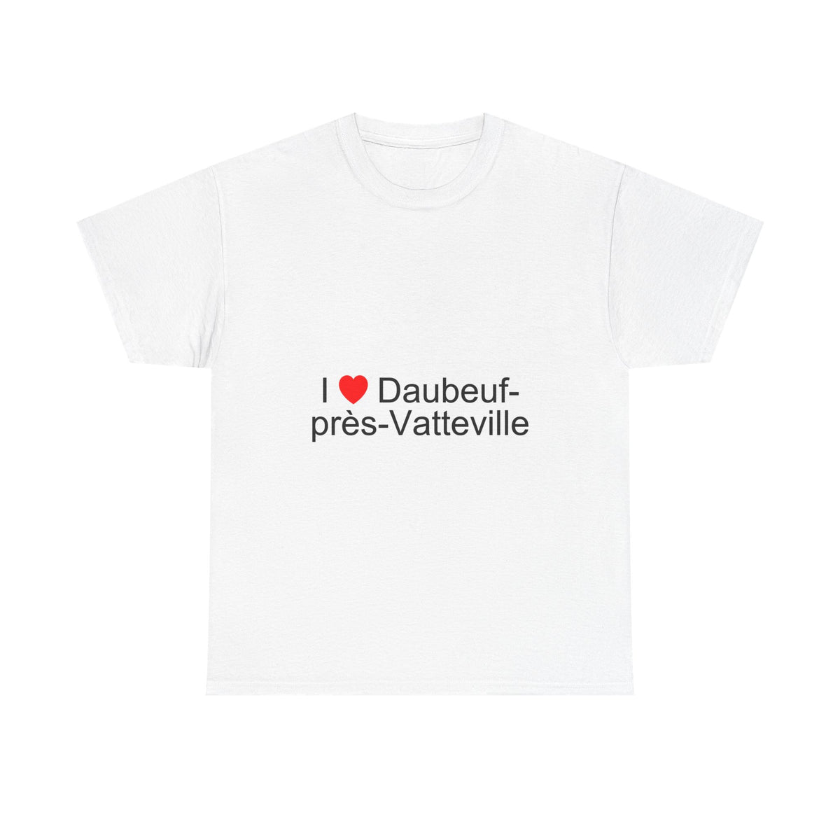 T-Shirt Ich liebe Daubeuf-près-Vatteville
