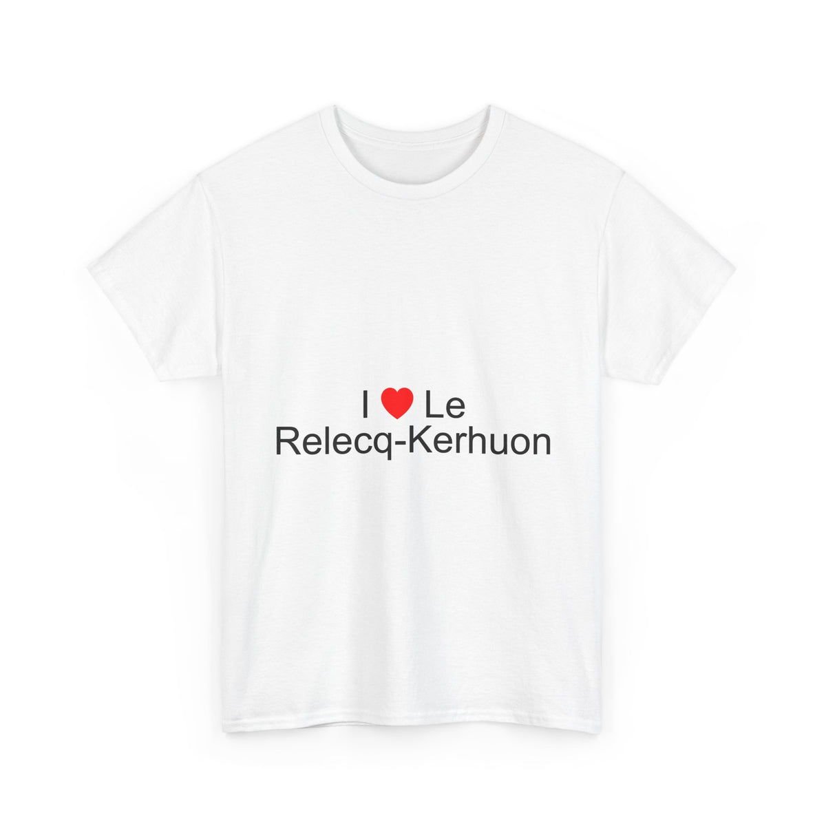 T-Shirt I Love Le Relecq-Kerhuon