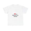 T-shirt I love le mesnil-sur-bulles