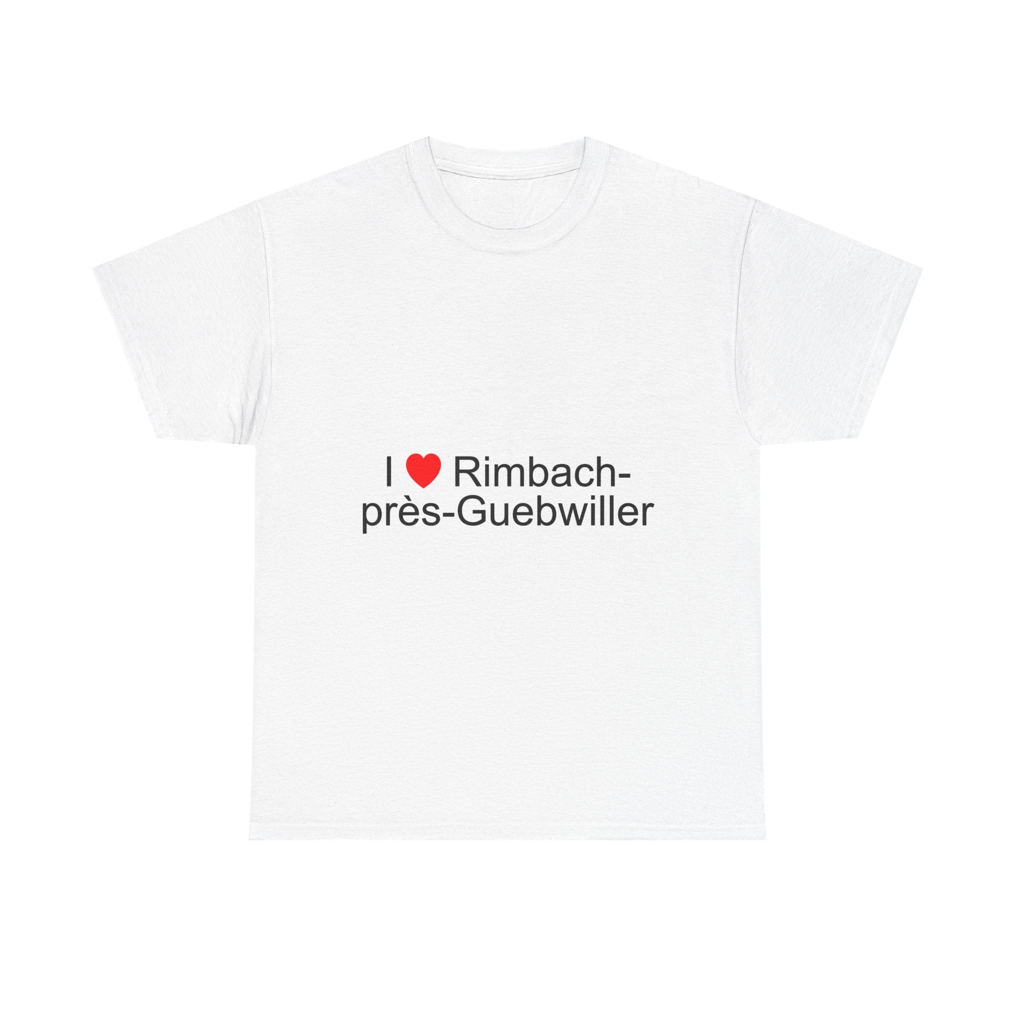 T-Shirt Ich liebe Rimbach-près-Guebwiller