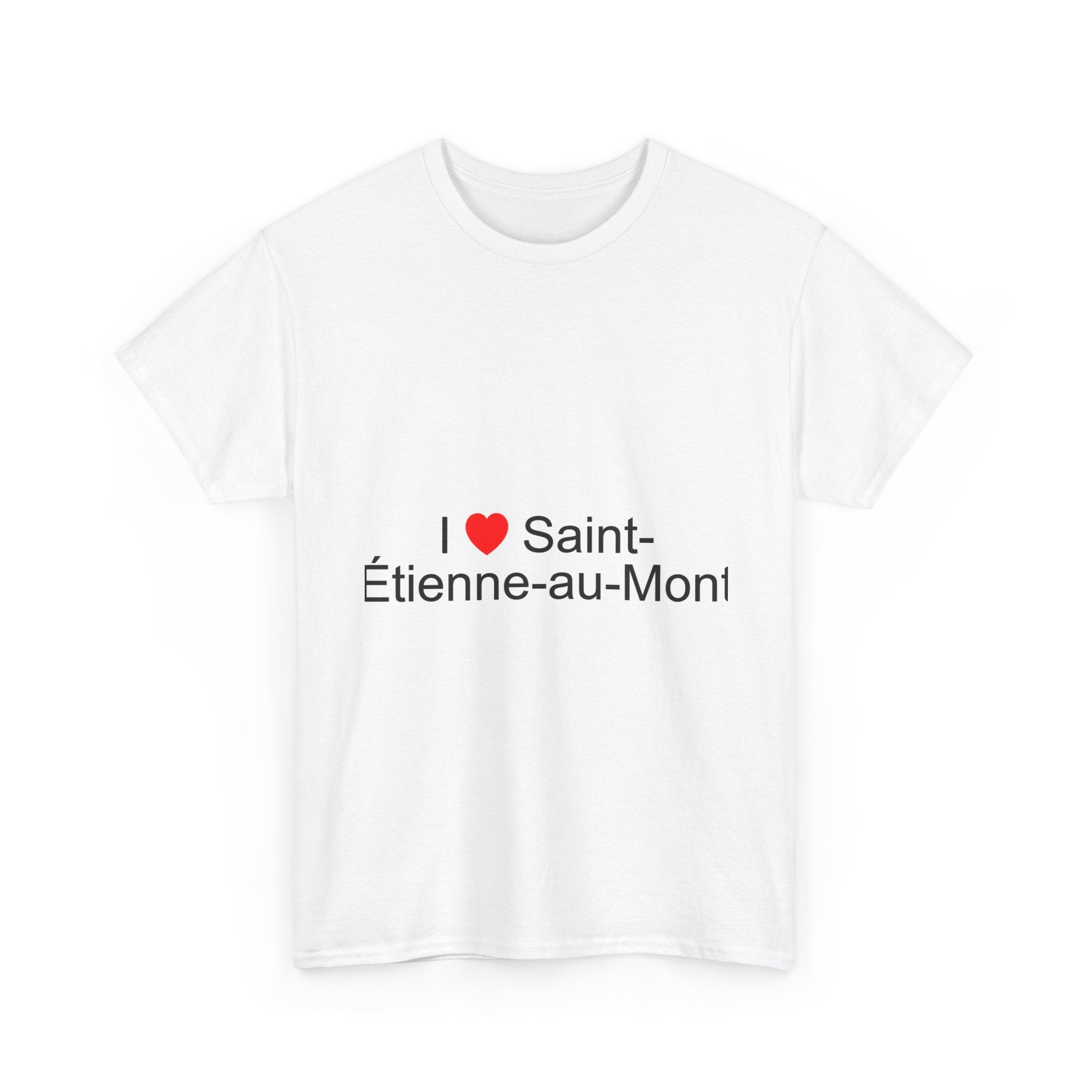 T-Shirt „Ich liebe Saint-Étienne-au-Mont“