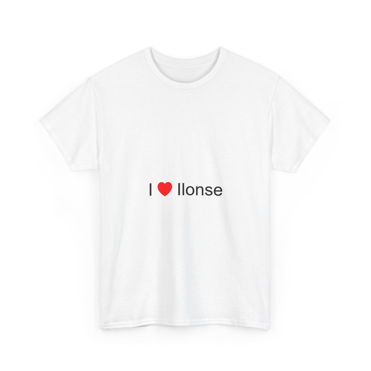 I love Ilonse T-shirt