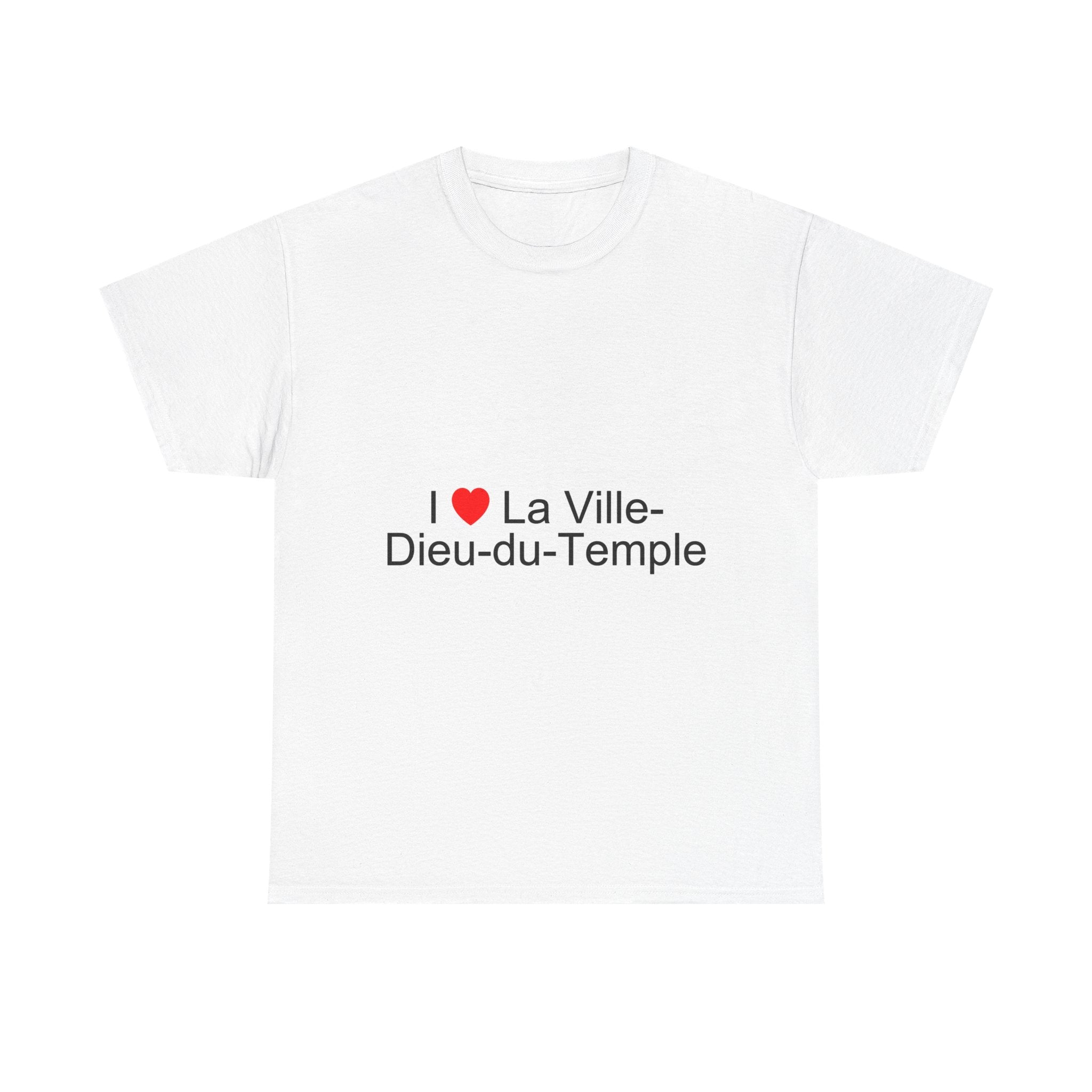 T-shirt I love the city-god-of-the-temple