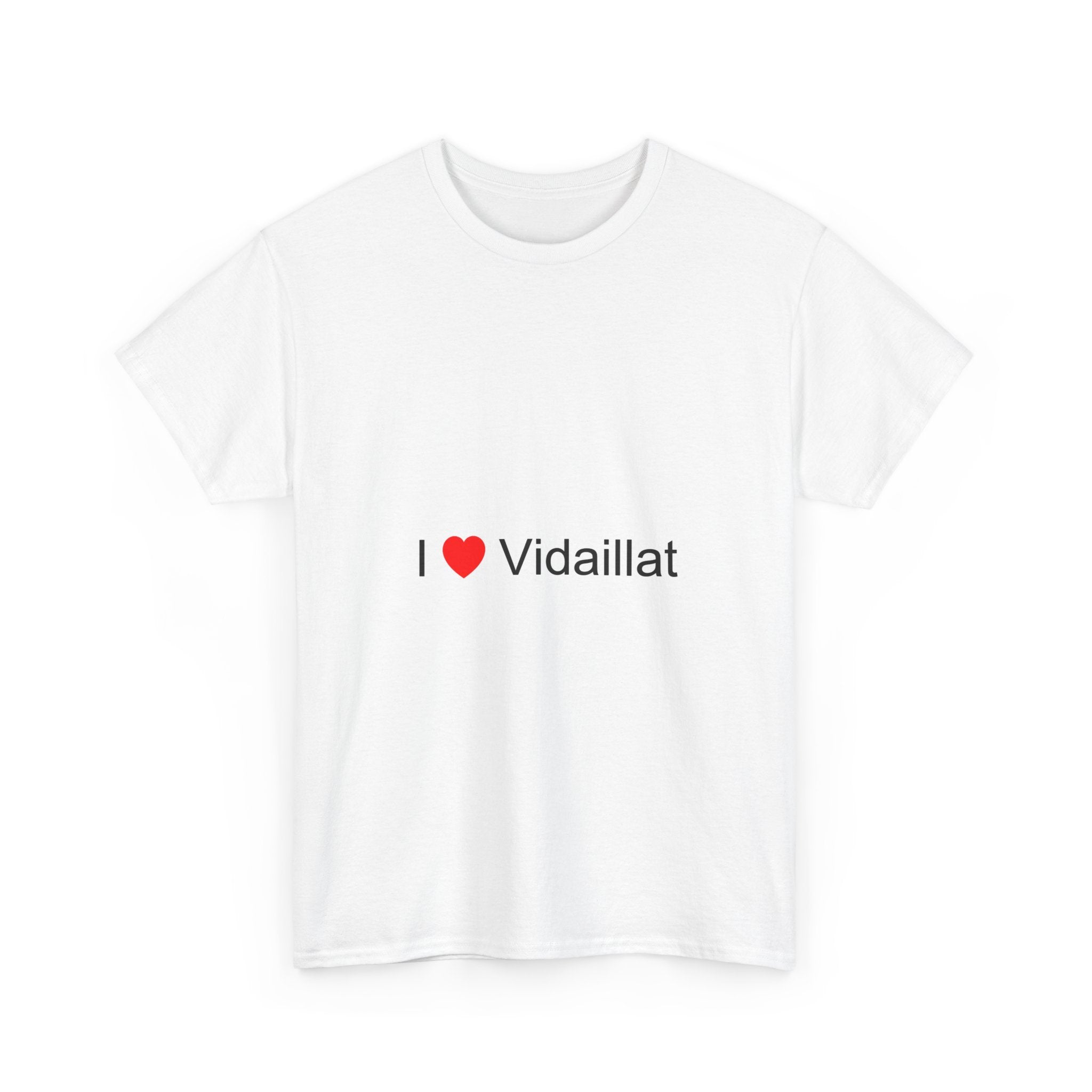 T-shirt I love vidaillat