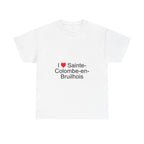 T-Shirt Ich liebe Sainte-Colombe-en-Bruilhois