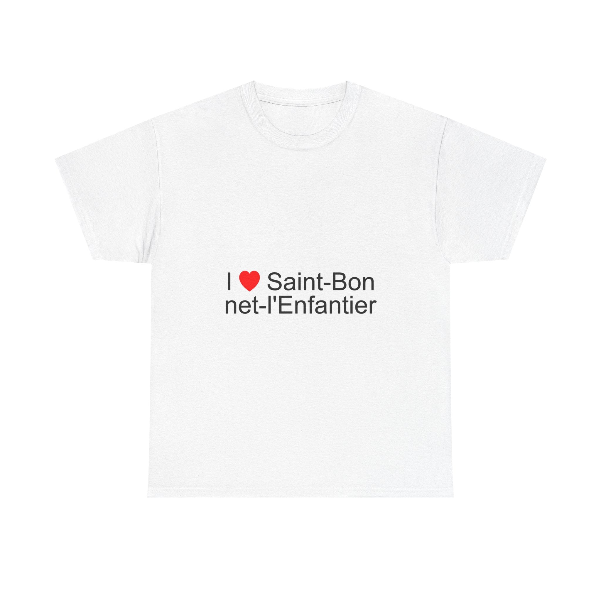 T-Shirt Ich liebe Saint-Bonnet-l'Enfantier