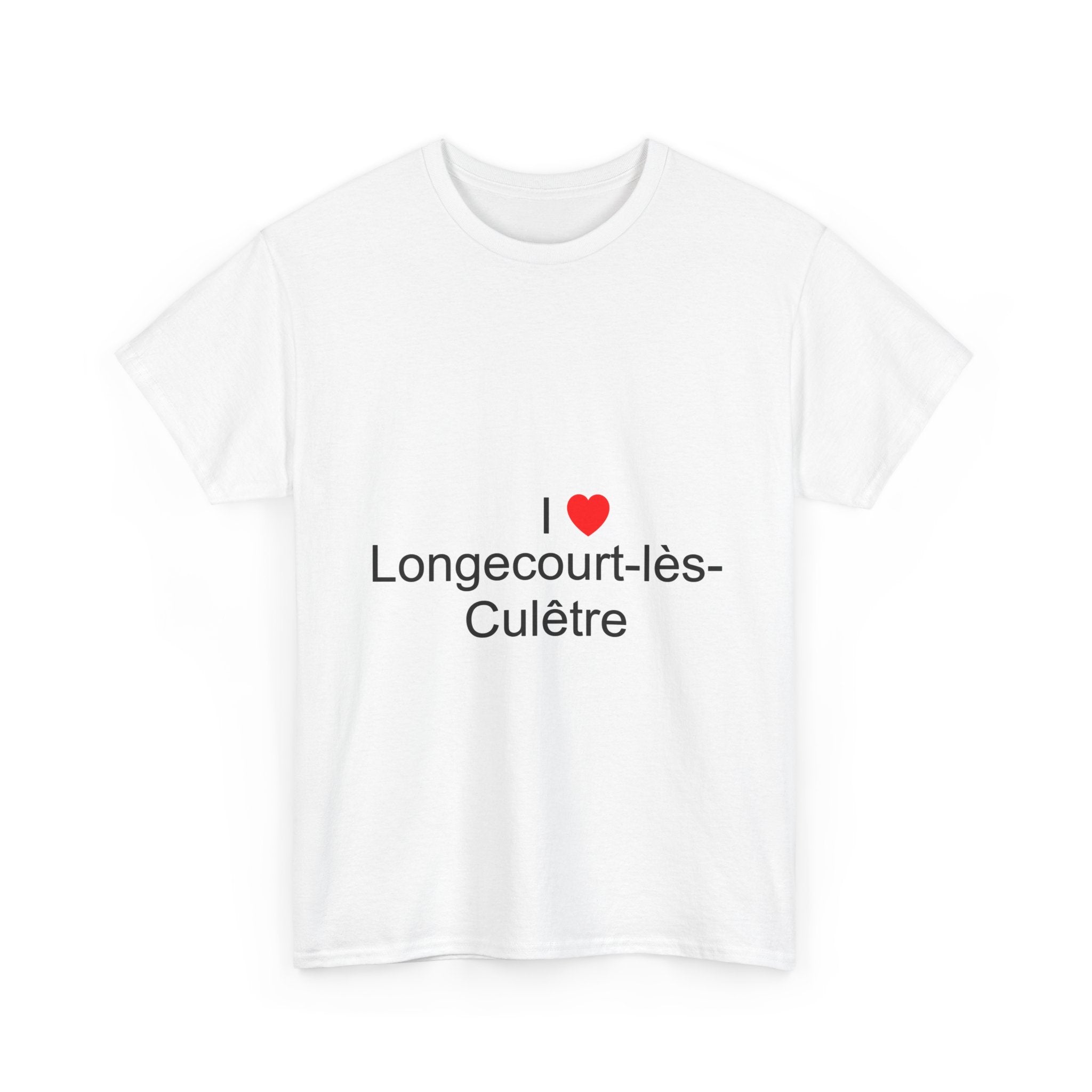 T-shirt I love Longecourt-lès-Culêtre