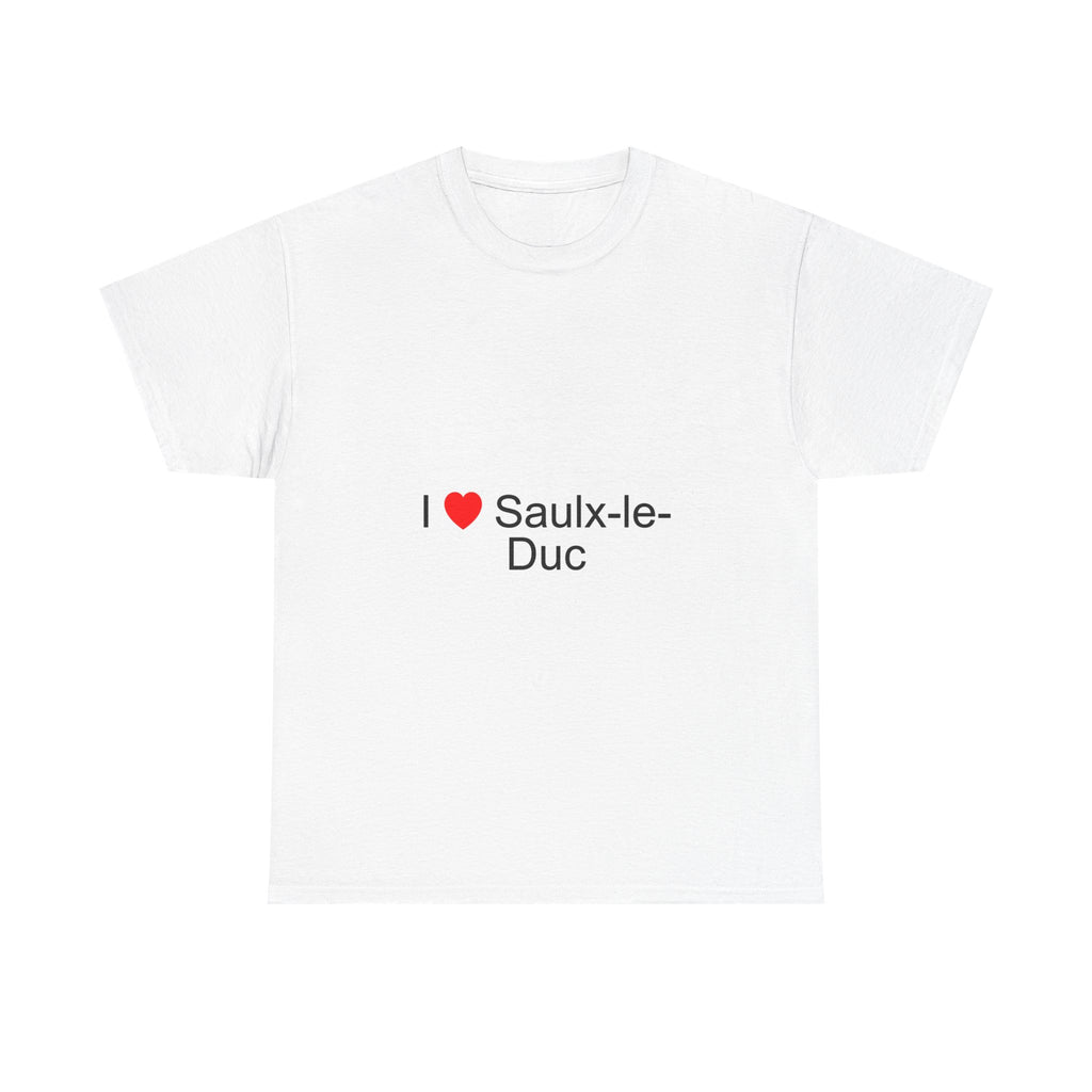 T-shirt I love saulx-le-duc