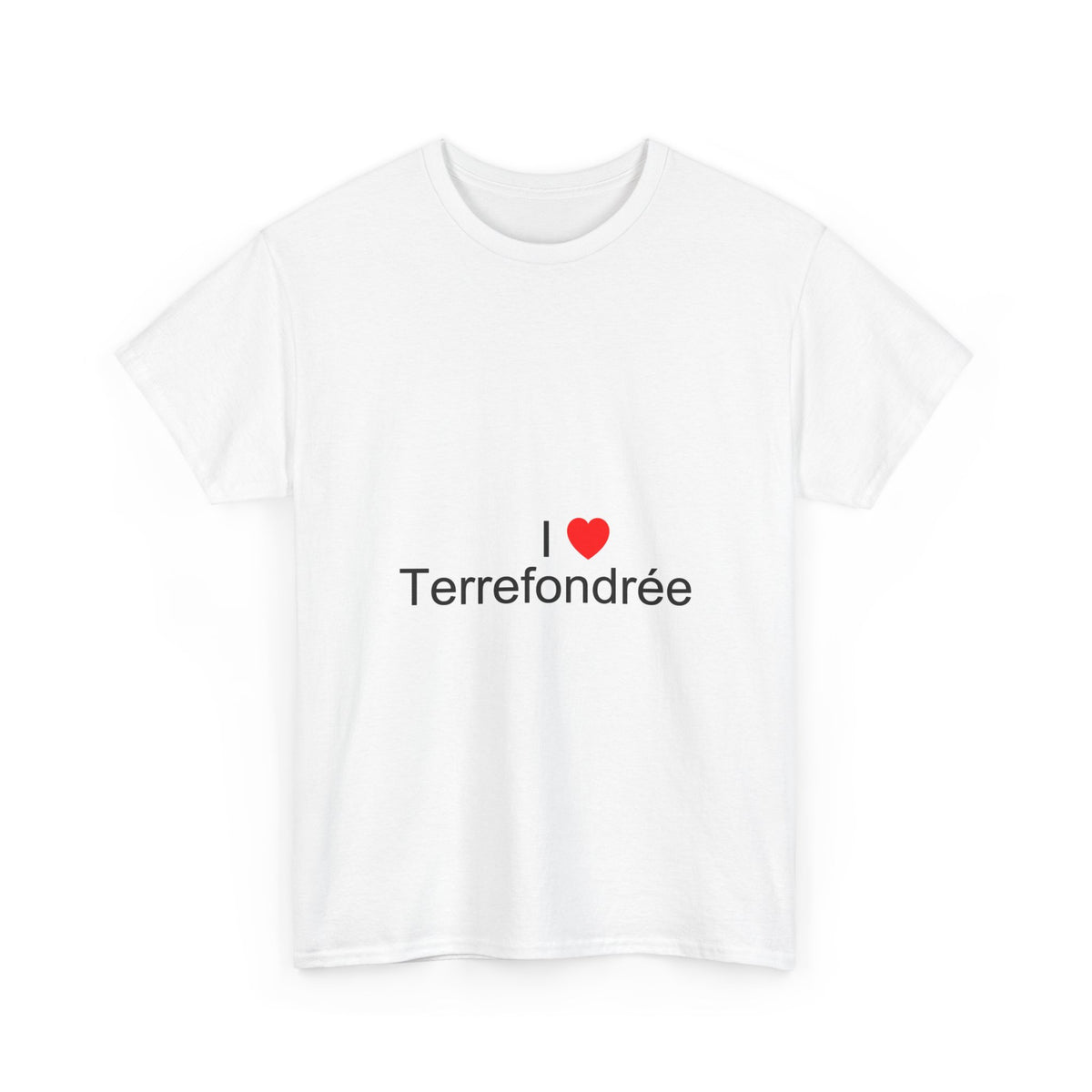 T-shirt I love terrefondrée