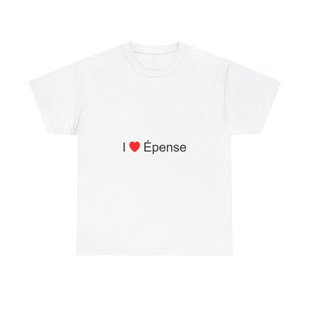 T-shirt I love expenses