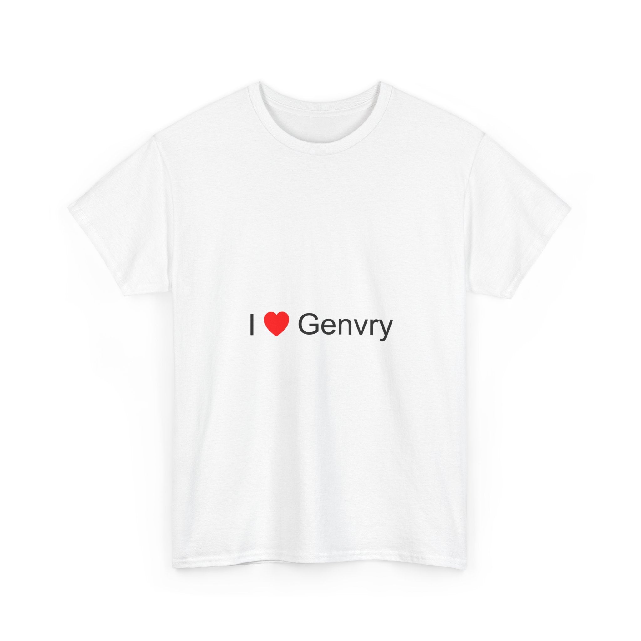 T-shirt I love genvry