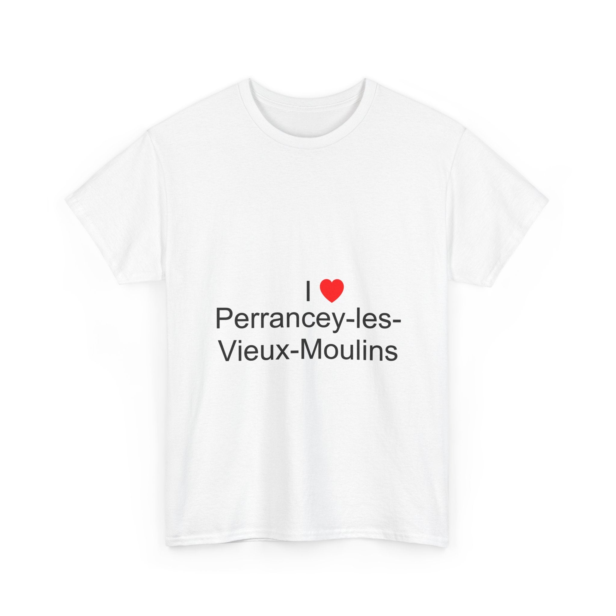 T-shirt I love perrancey-les-vieux-moulins