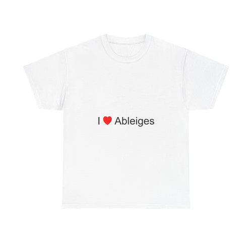 T-Shirt „I love Ableiges“