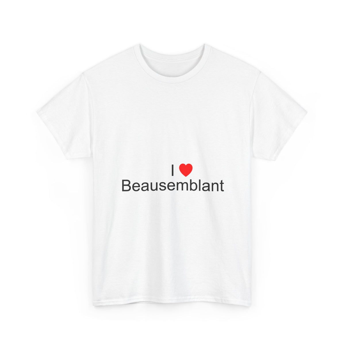 T-Shirt „I love Beausemblant“