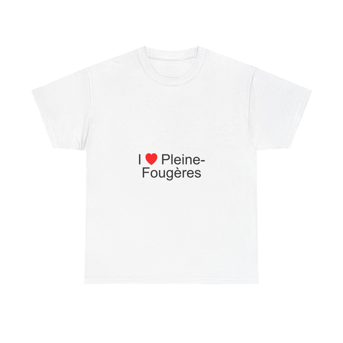 T-Shirt "I love Pléneuf-Val-André"