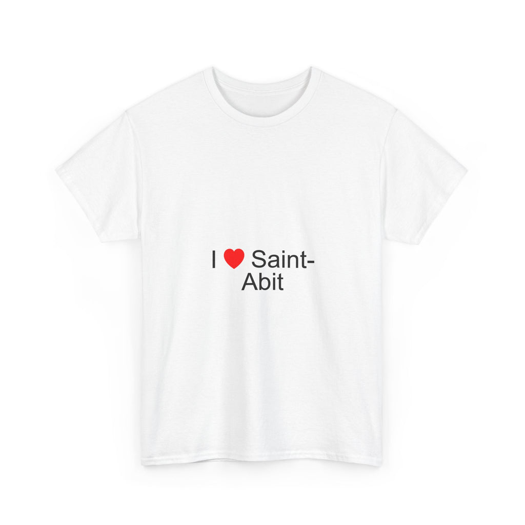 T-Shirt Ich liebe Saint-Abit