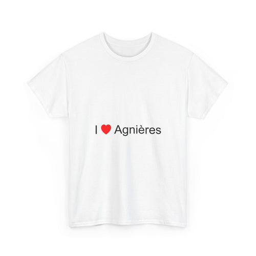 T-shirt I love Agnières