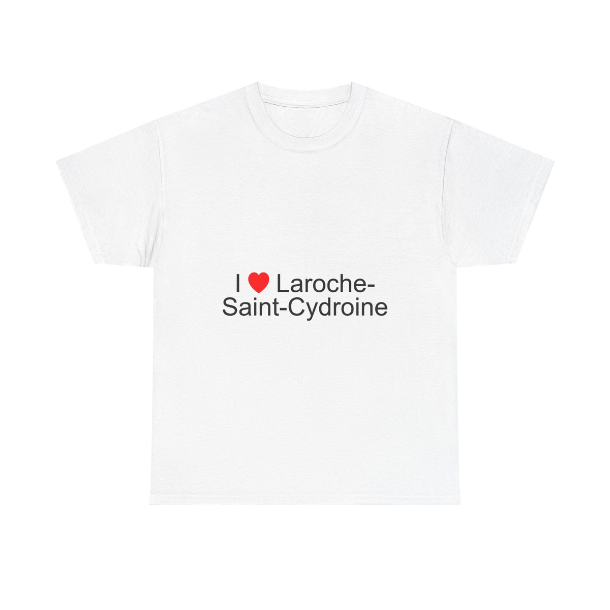 T-Shirt Ich liebe Laroche-Saint-Cydroine