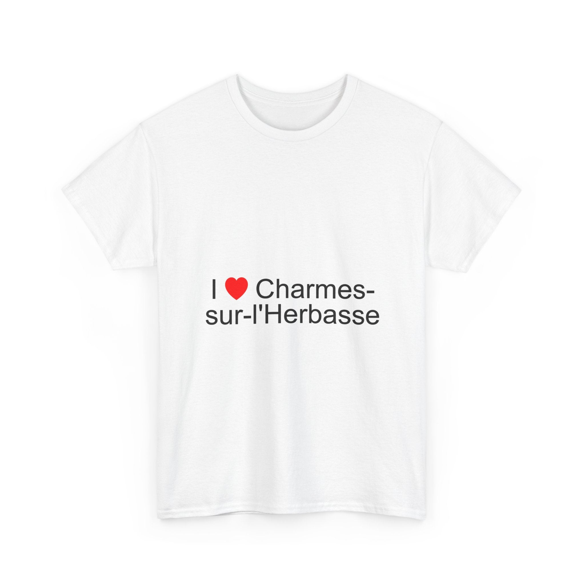 T-shirt I love Chârmes-sur-l'Herbasse