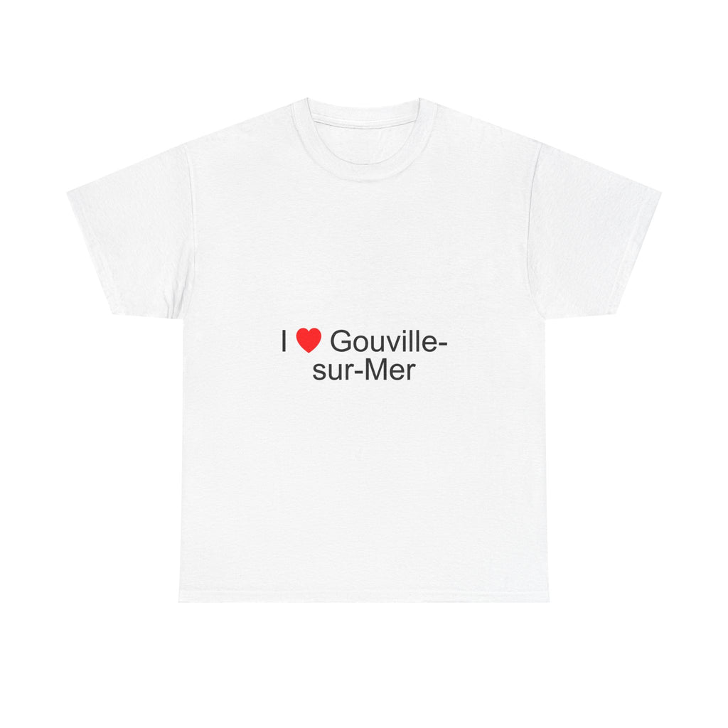 T-Shirt Ich liebe Gouville-sur-Mer