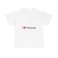 T-shirt I love flétrange