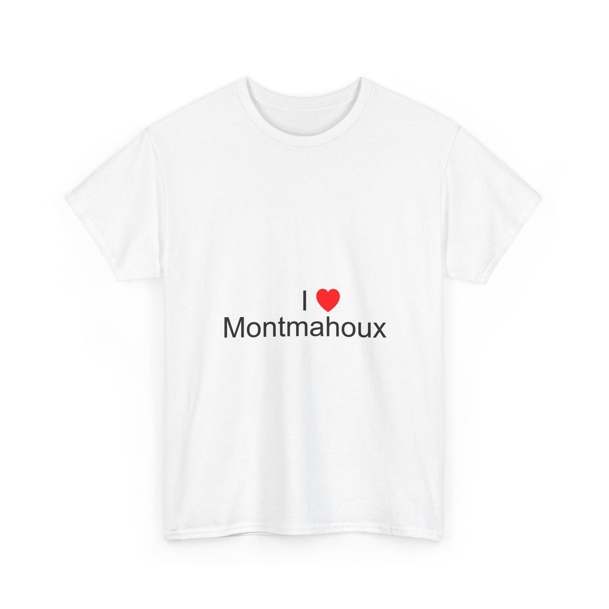 T-shirt I love montmahoux