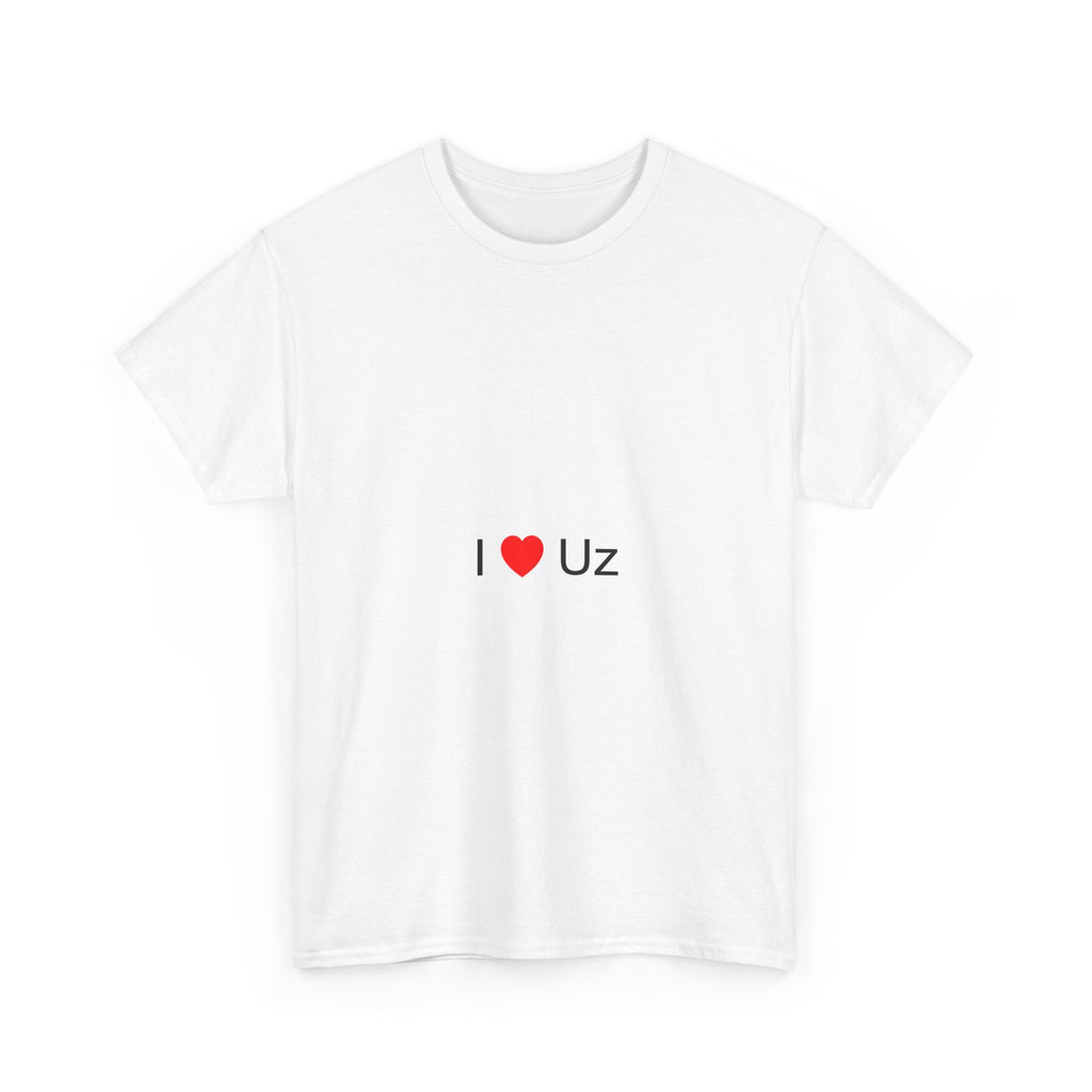 T-shirt I love uz