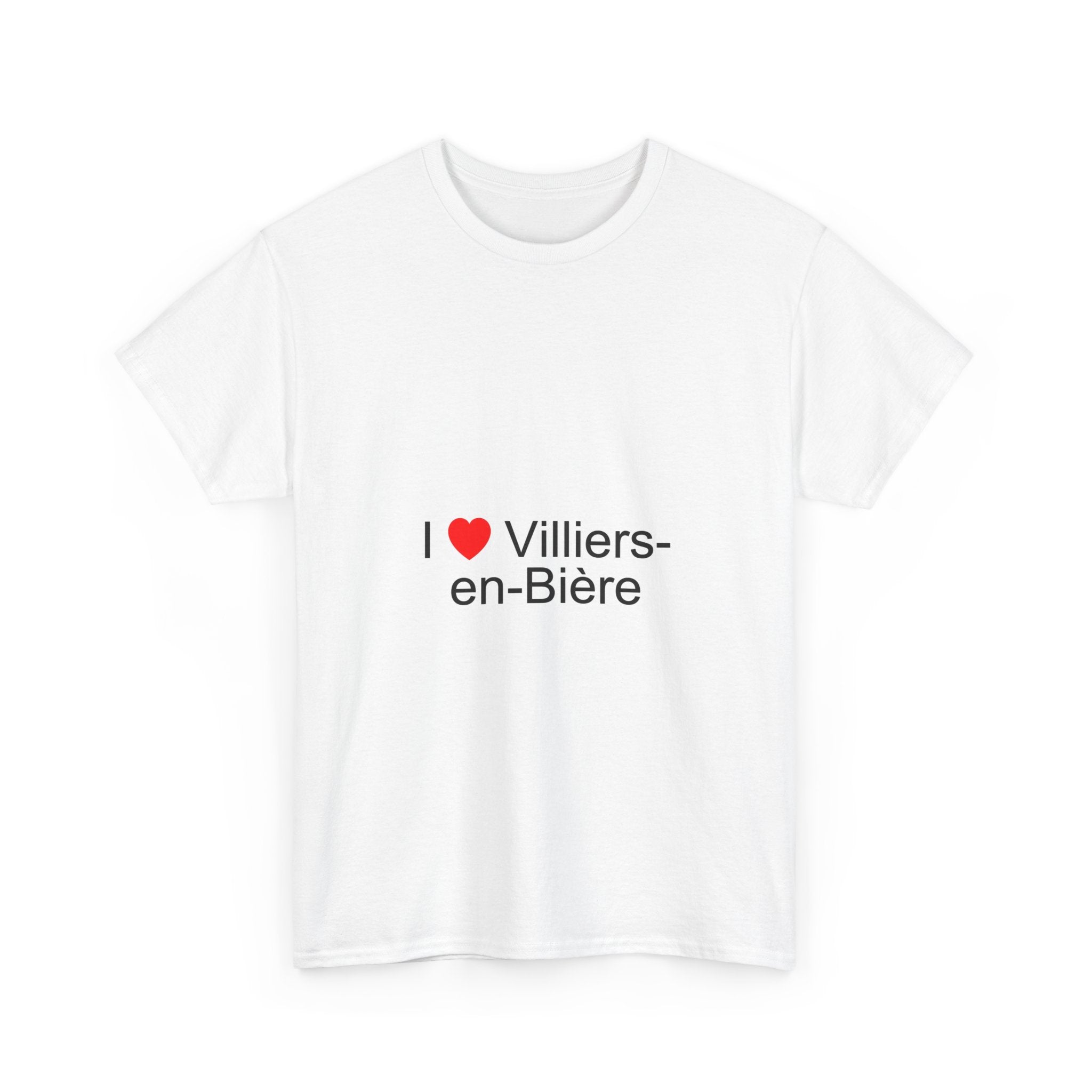 T-Shirt Ich liebe Villiers-en-Bière
