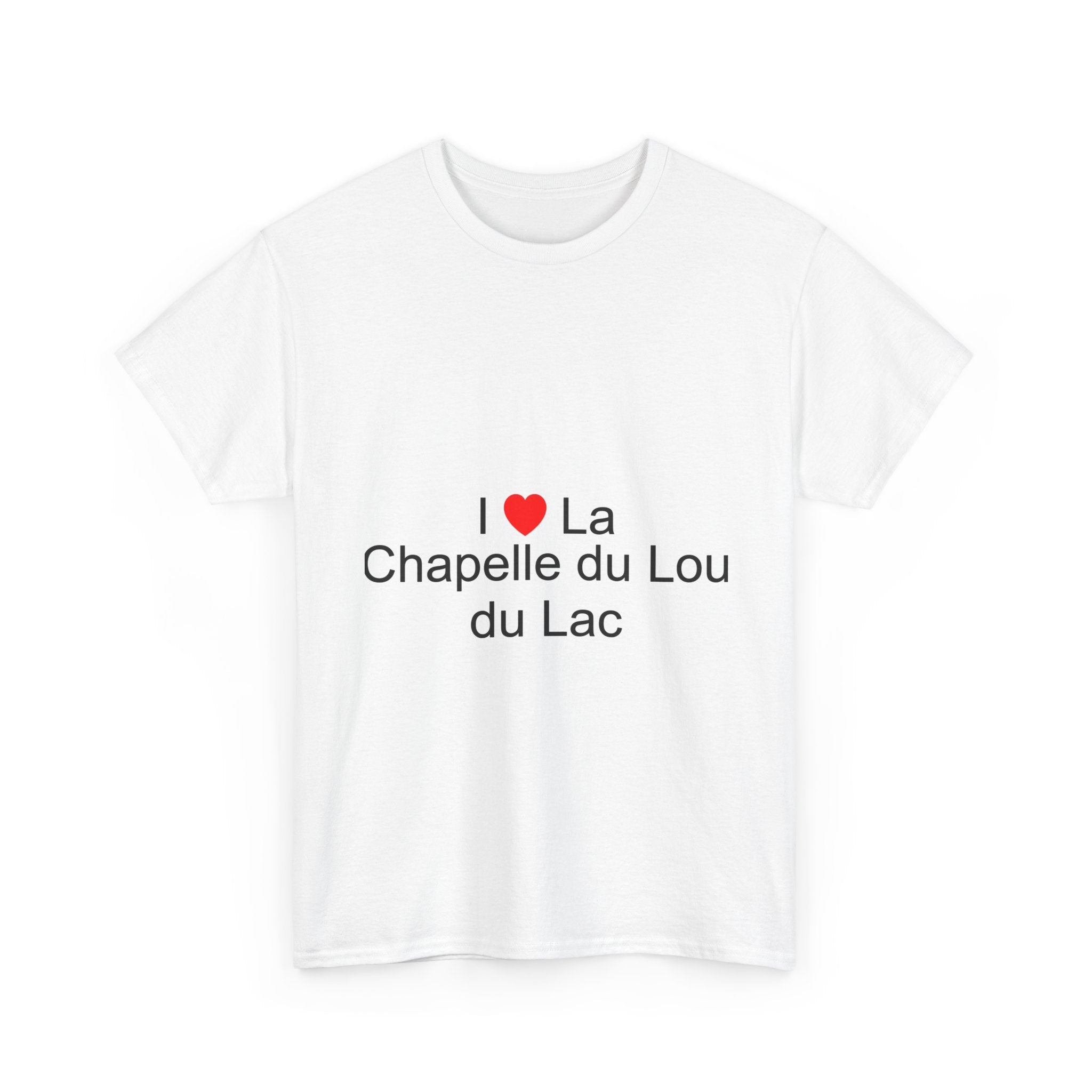 T-shirt „I love La Chapelle-du-Lou-du-Lac“