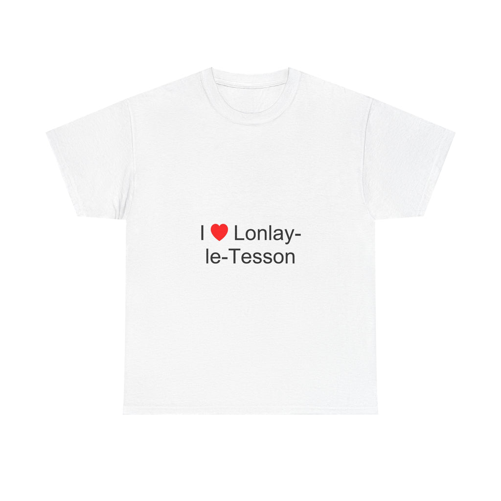T-shirt I love lonlay-le-tesson