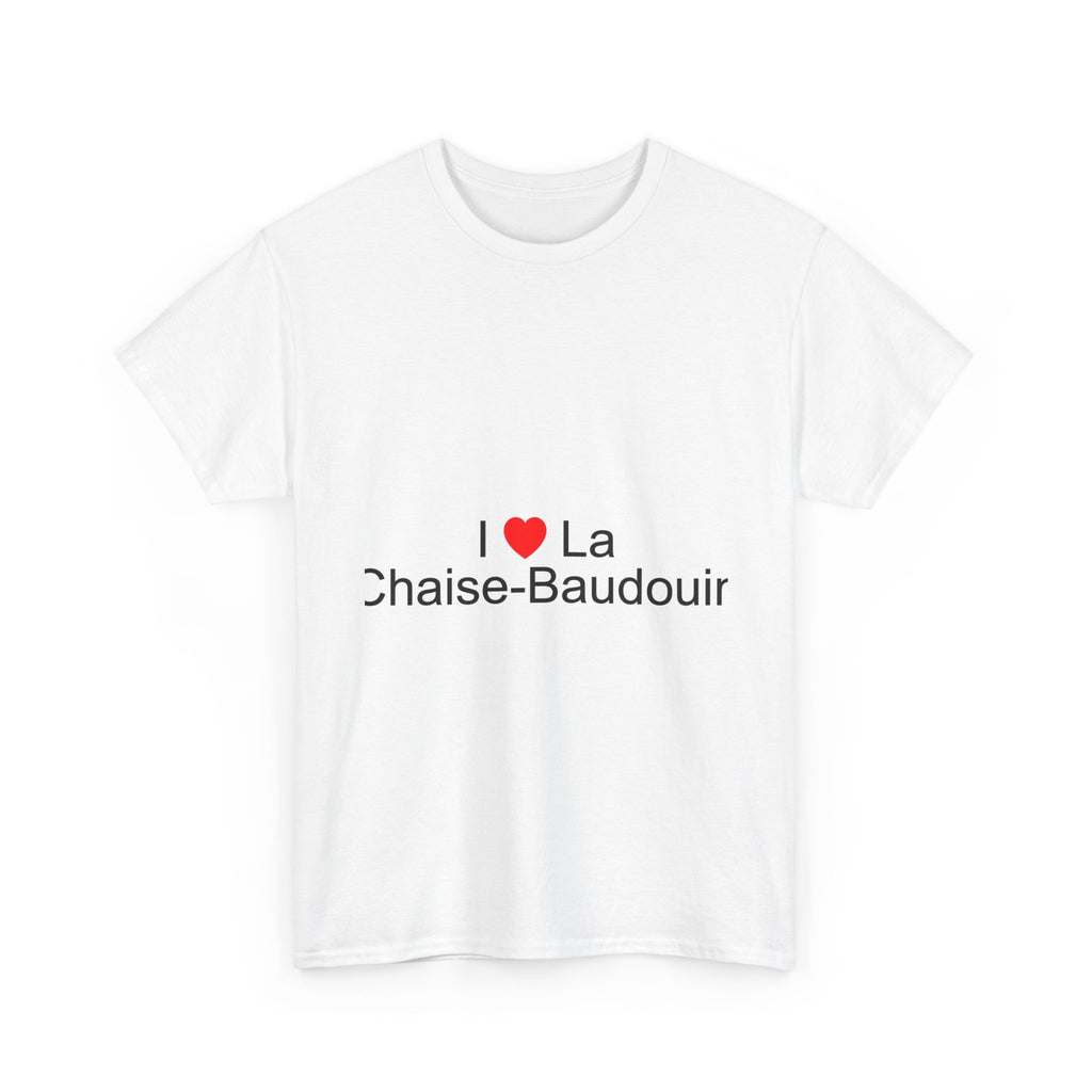 T-Shirt Ich liebe La Chaise-Baudouin