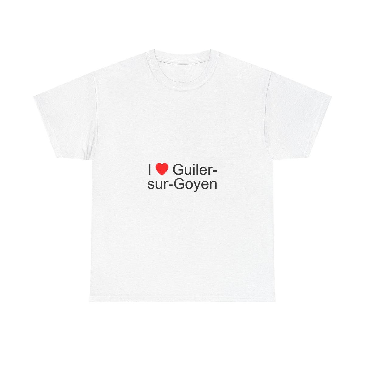 T-shirt I love Guilher-sur-Goyen