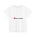 T-shirt I love lespesses