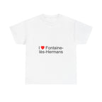 T-shirt I love Fontaine-lès-Hermans