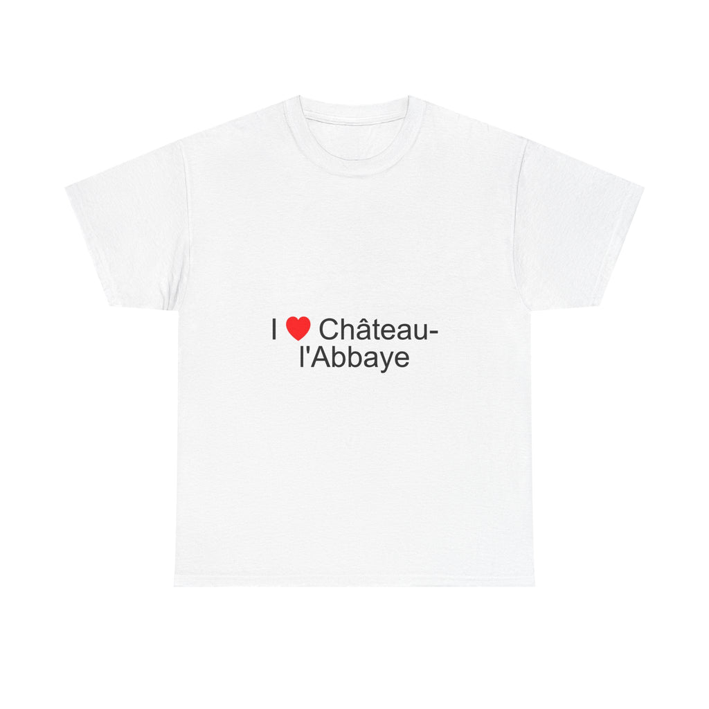 T-Shirt Ich liebe Château-l'Abbaye