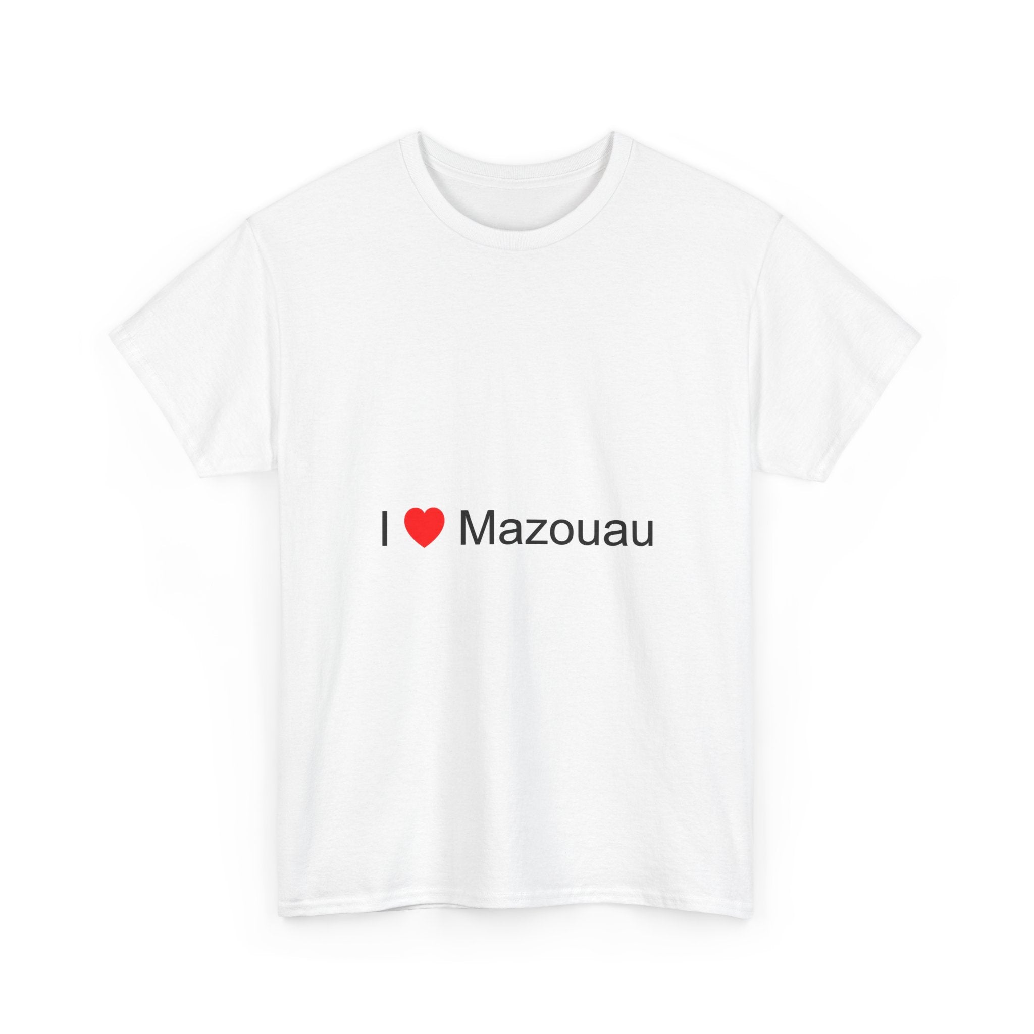 T-shirt I love mazouau