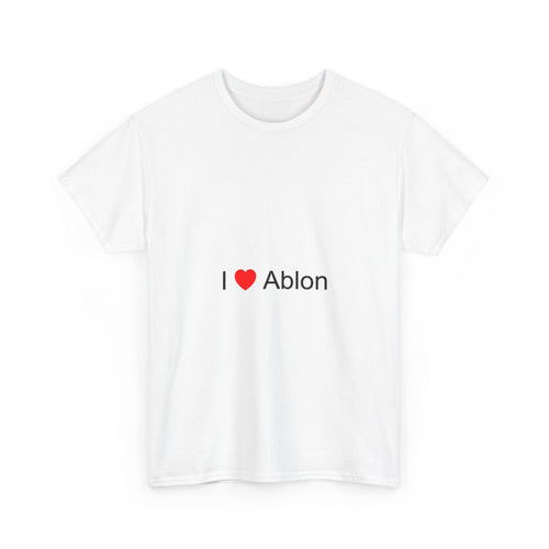 T-Shirt Ich liebe Ablon