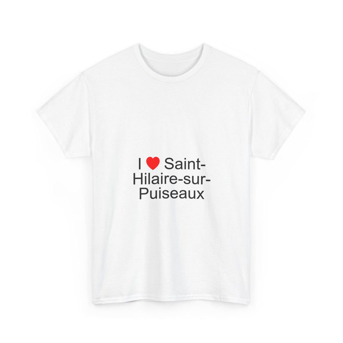 T-Shirt I love Saint-Hilaire-sur-Puiseaux