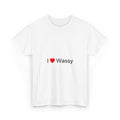 T-shirt I love Wassu