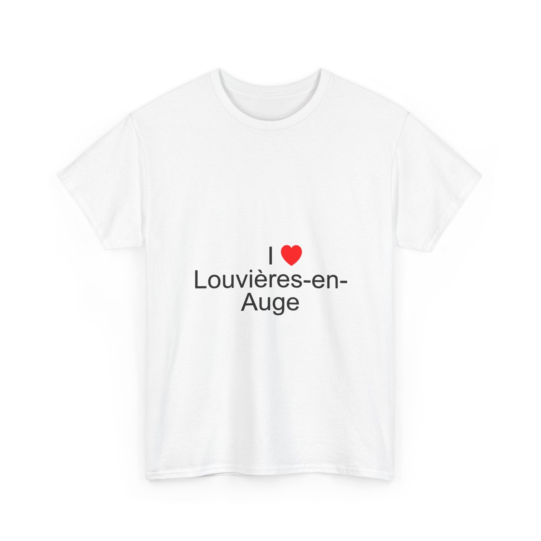 T-Shirt Ich liebe Louvières-en-Auge