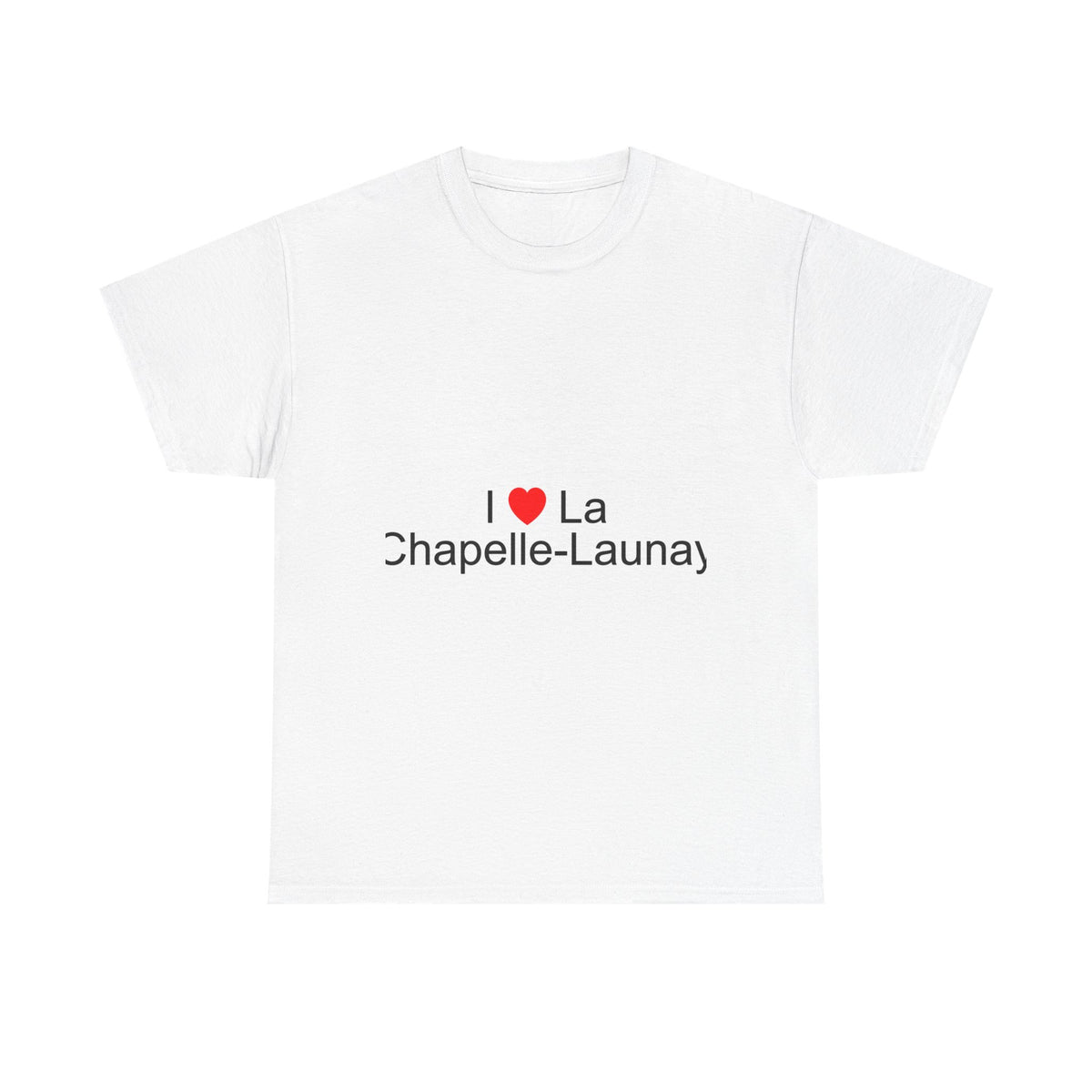 T-shirt I love la chapelle-launay