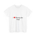 T-Shirt Ich liebe Bourg-de-Visa