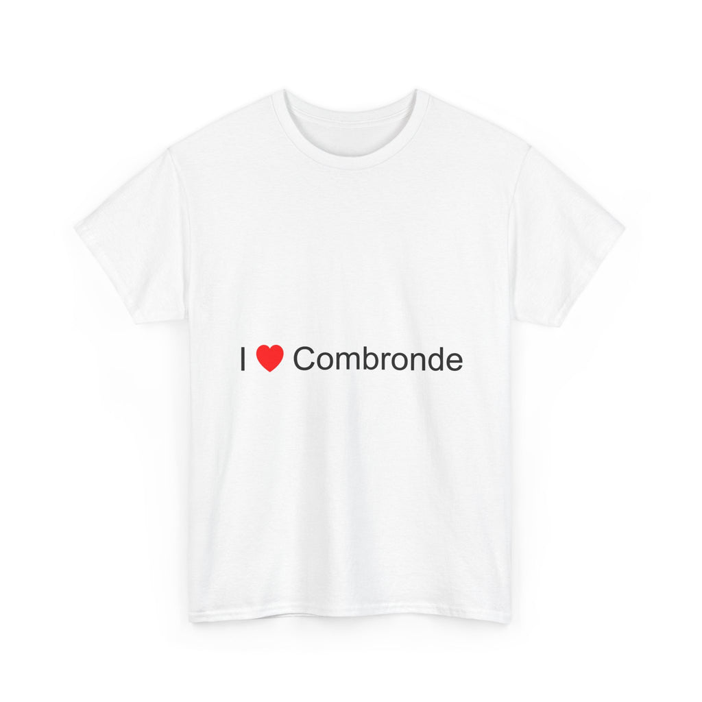 T-Shirt Ich liebe Combronde