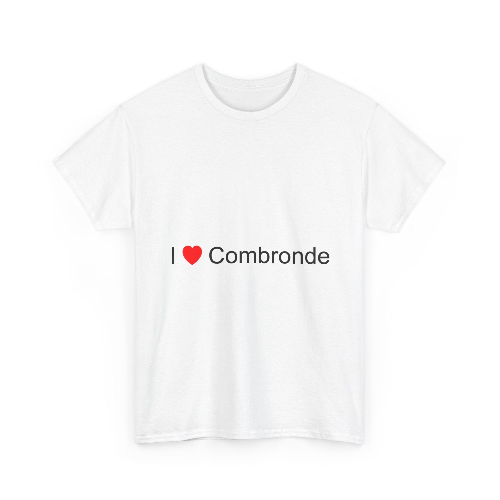 T-Shirt Ich liebe Combronde