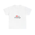 T-shirt I love le chalange