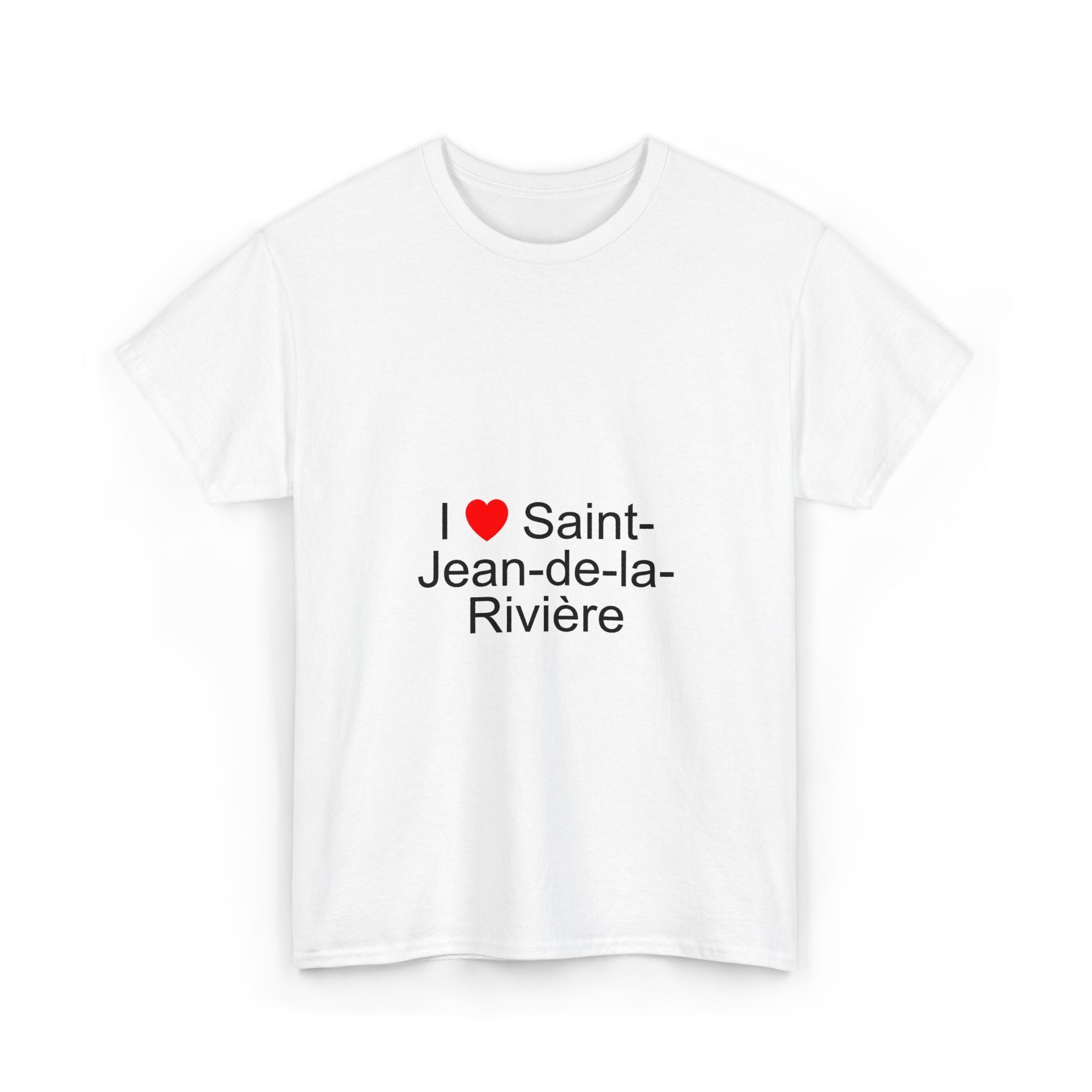 T-shirt I love Saint-Jean-de-la-Rivière