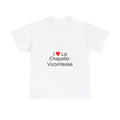 T-shirt I love la chapelle-vicomtesse