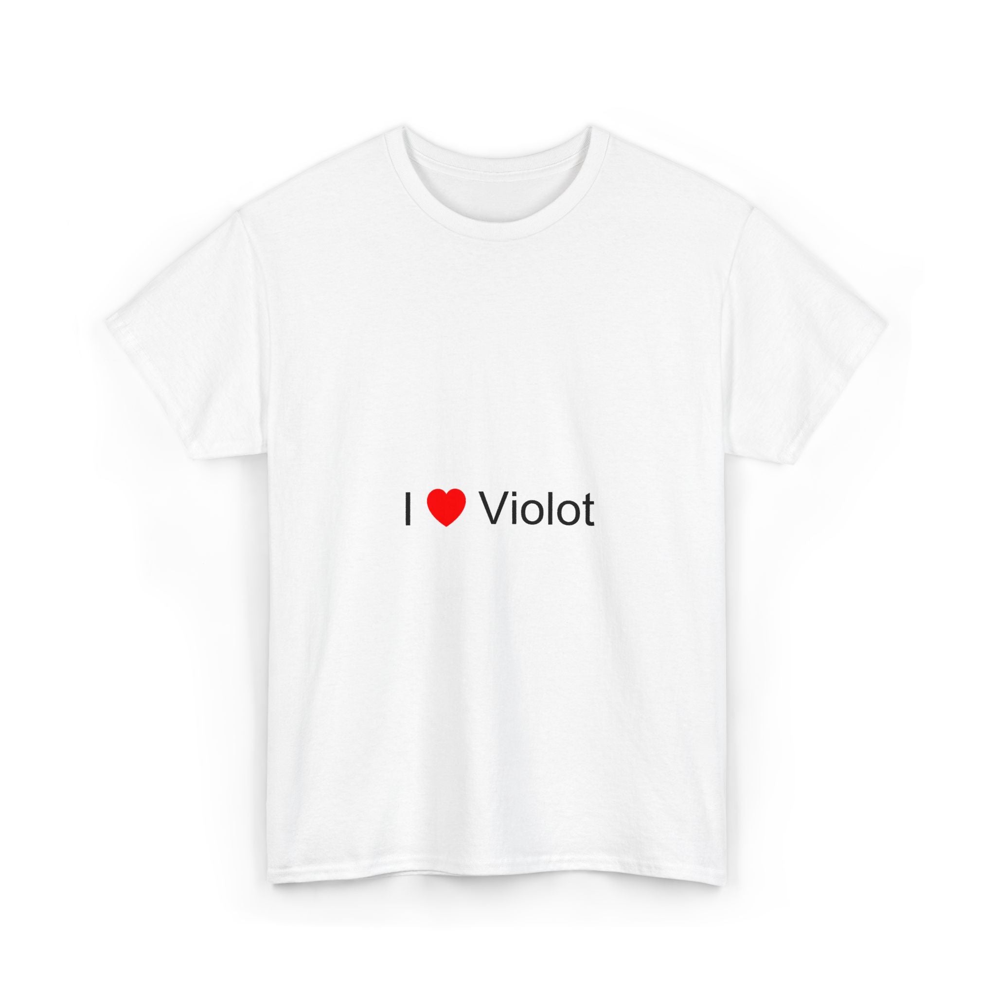 T-shirt I love viola