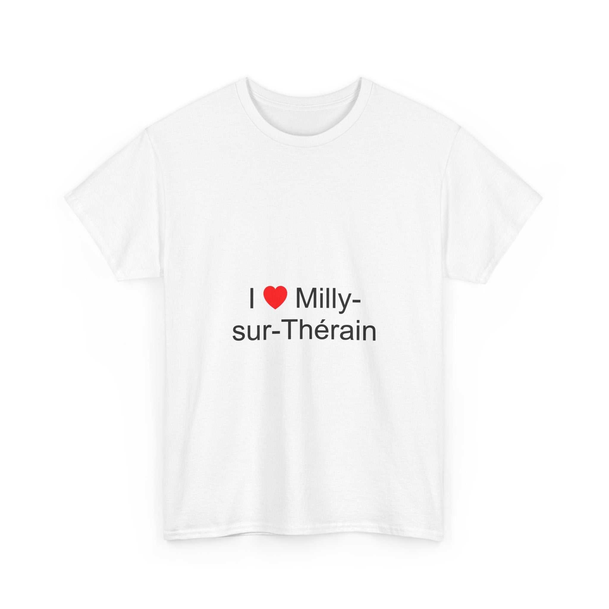 T-shirt I love milly-sur-thérain